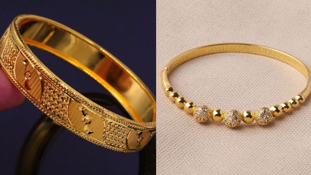 Gold Kada Design for Ladies