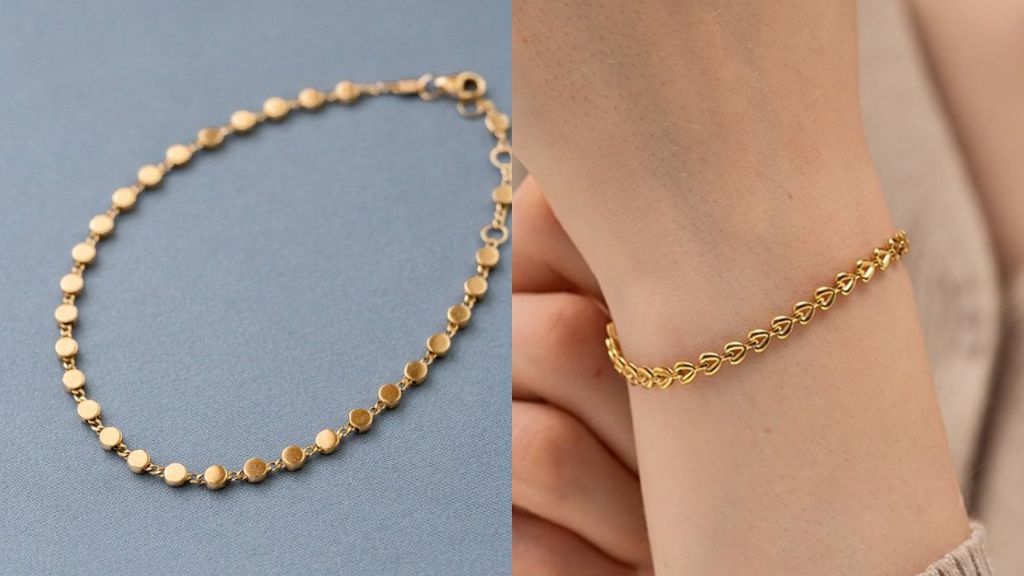 Gold Bracelet for Women 22k