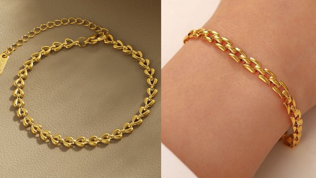 Gold Bracelet for Women 22k