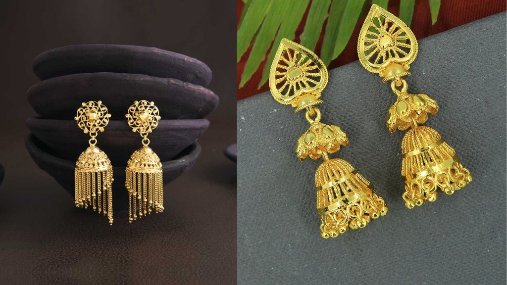 Gold Jhumki ki Design