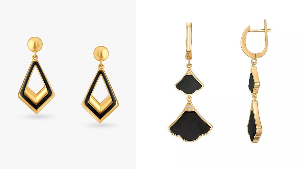 Stylish Gold Earrings