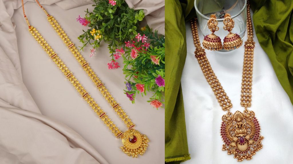 Long Chain Designs Gold Latest