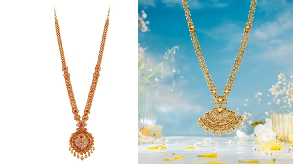 Long Chain Designs Gold Latest