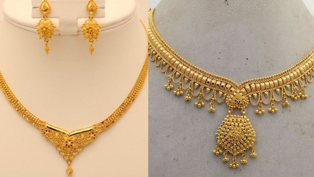 Gold Necklace Design Latest