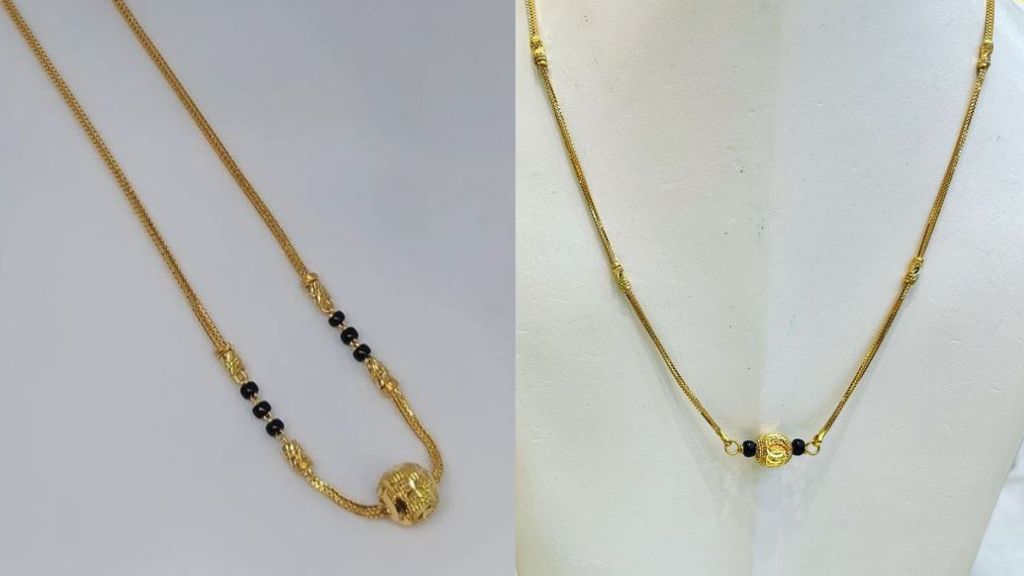 Short Mangalsutra Design