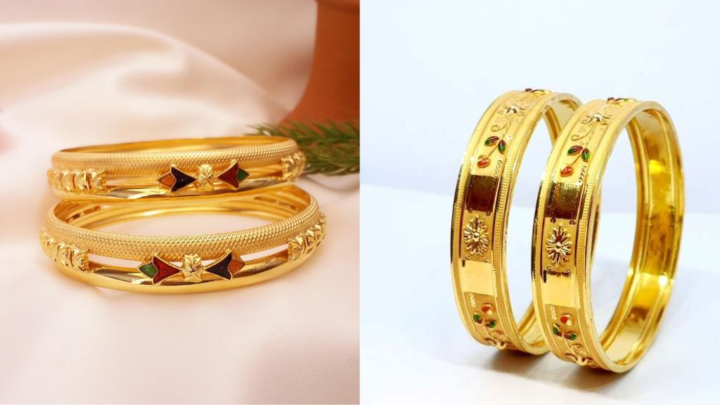 Gold Kada Design for Woman