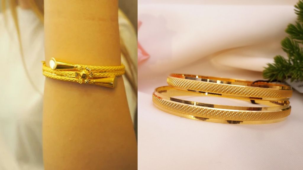 Gold Kada Design for Woman