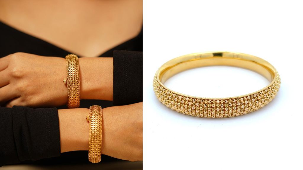 Gold Kada Design for Woman