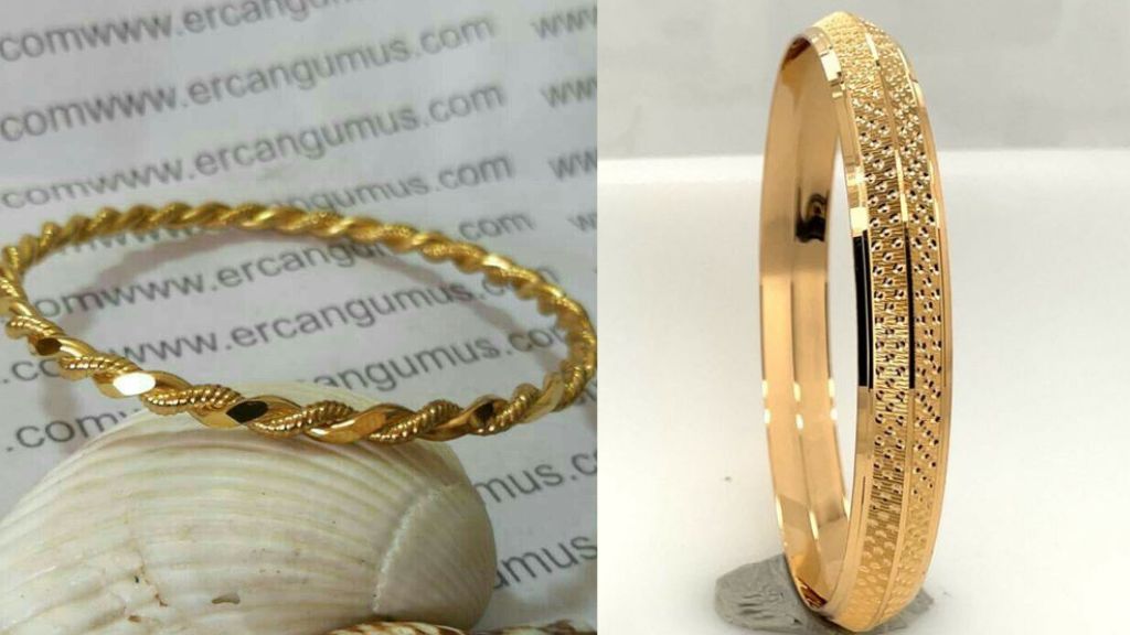 Gold Kada Design for Ladies