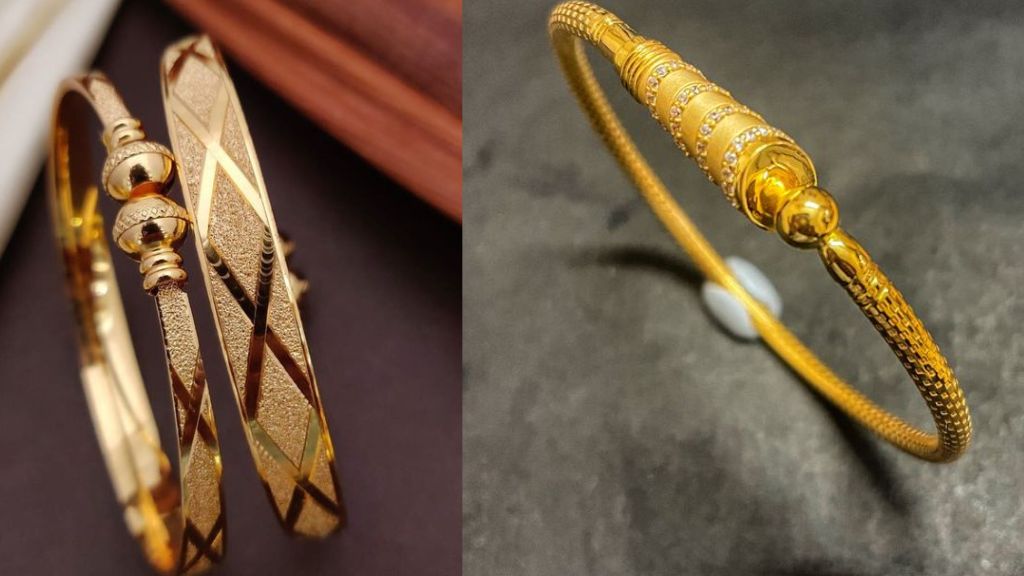 Gold Kada Design for Ladies