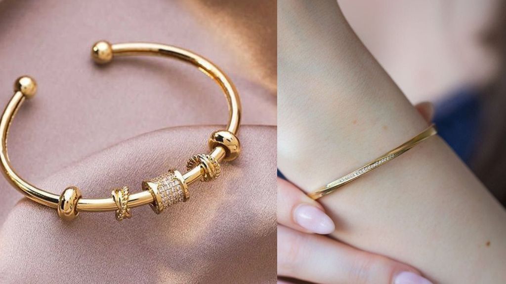Gold Kada Design for Ladies