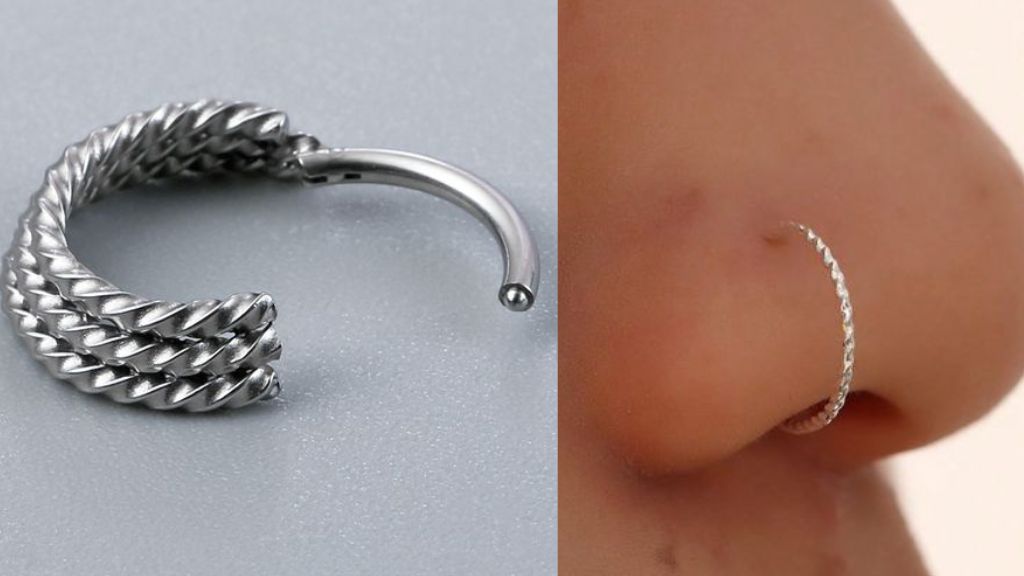 Silver Nose Ring