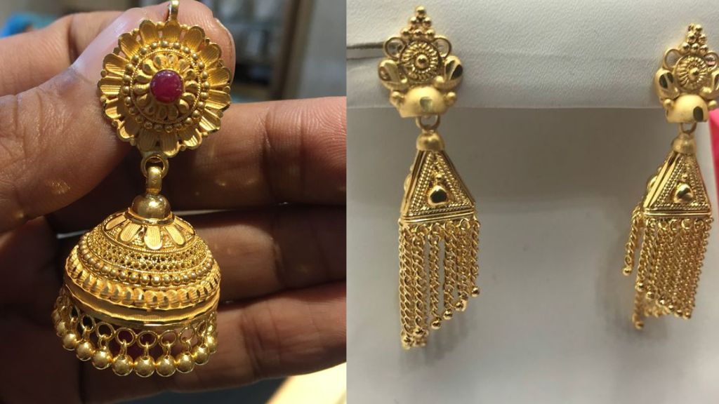 Gold Plated Jhumka 