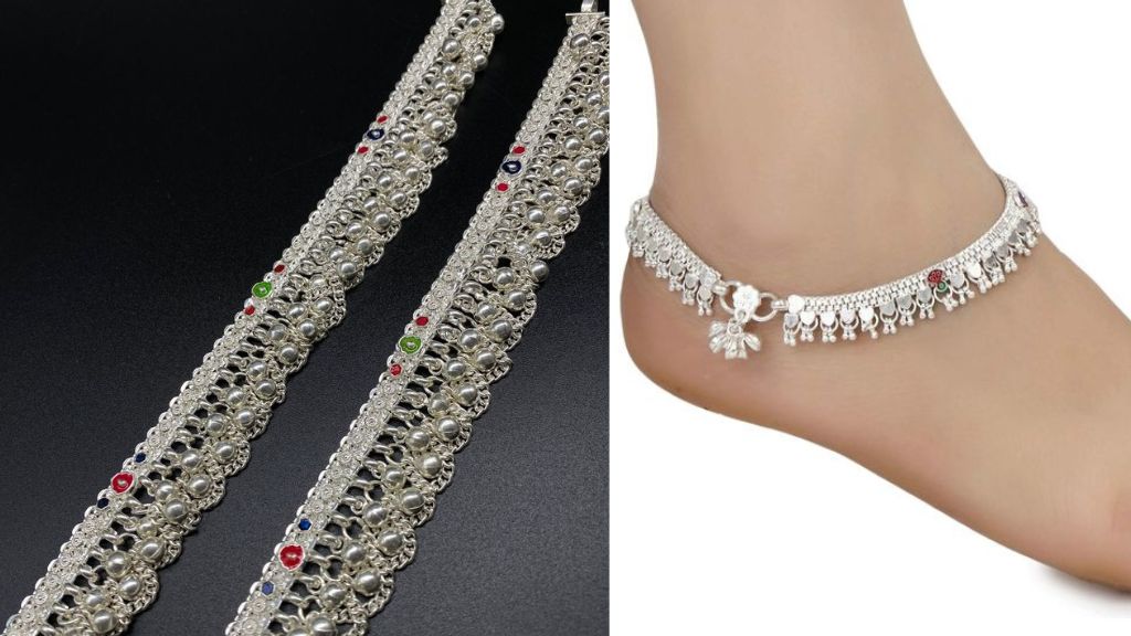 Payal Design Latest Silver