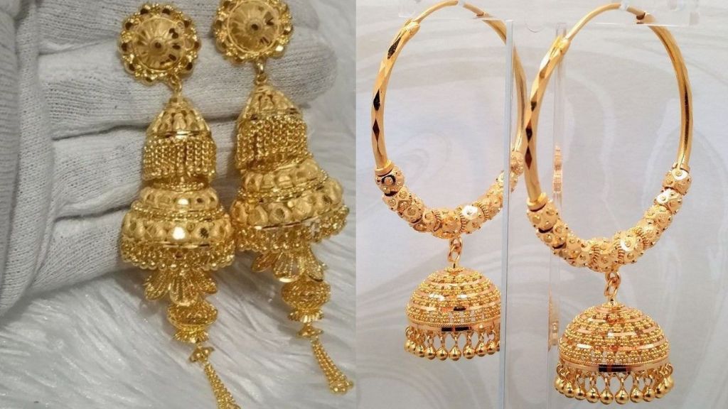 Gold Jhumka Latest Design