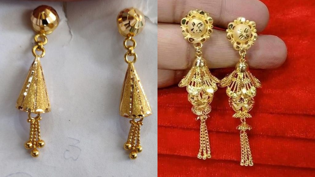 Gold Jhumka Latest Design