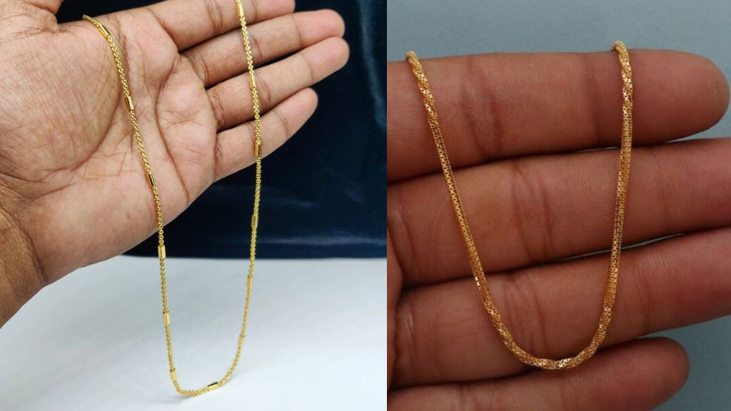 22K Gold Chain Design