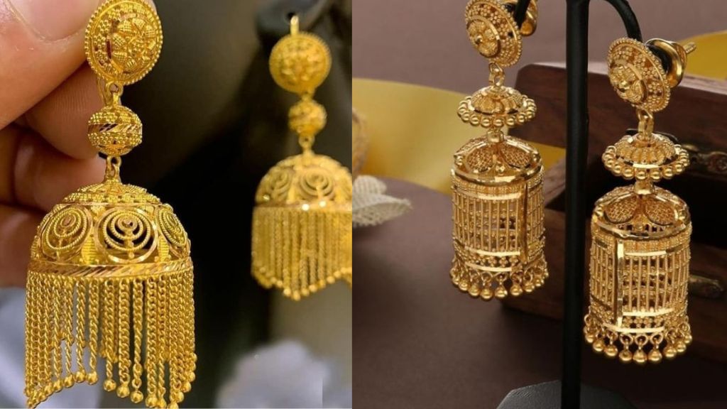 Gold Jhumka Latest Design