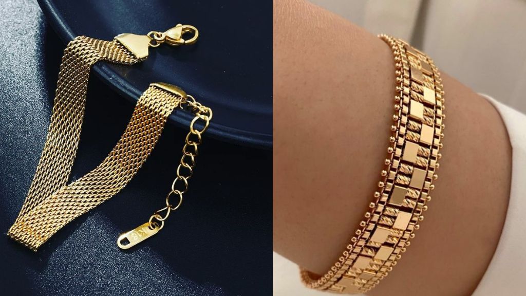 Gold Bracelet Under 10000