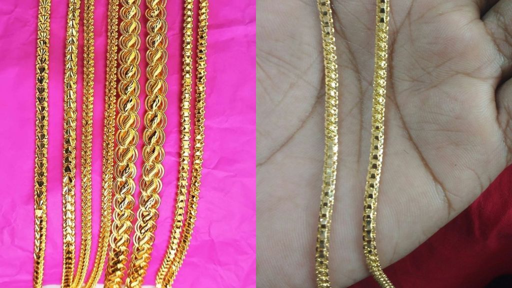 22k Gold Chain Design