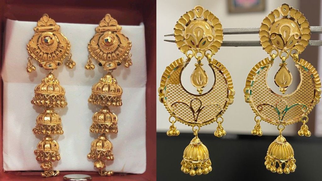 Gold Jhumka Latest Design