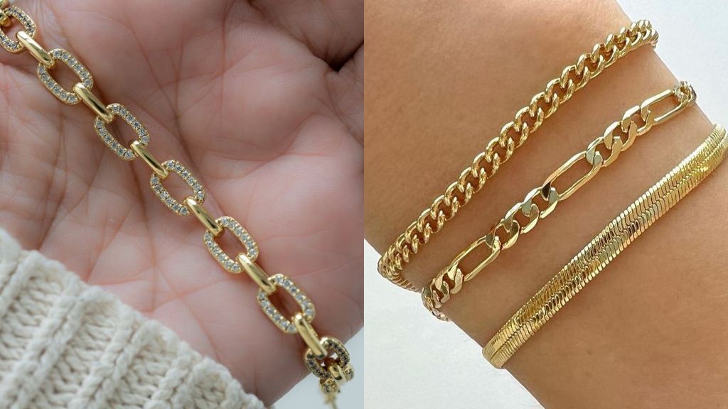 Gold Bracelet Under 10000