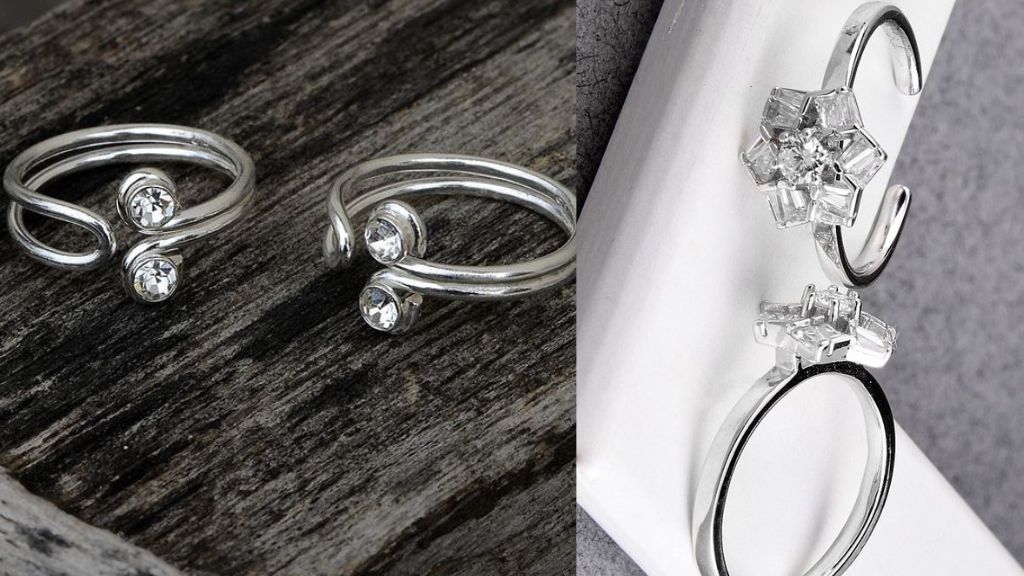 Pure Silver Toe Rings