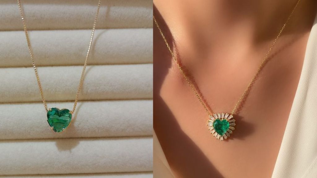 Green Pendant Necklace