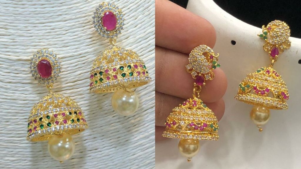 Earrings Jhumka Design