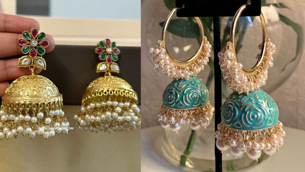 Earrings Jhumka Design 