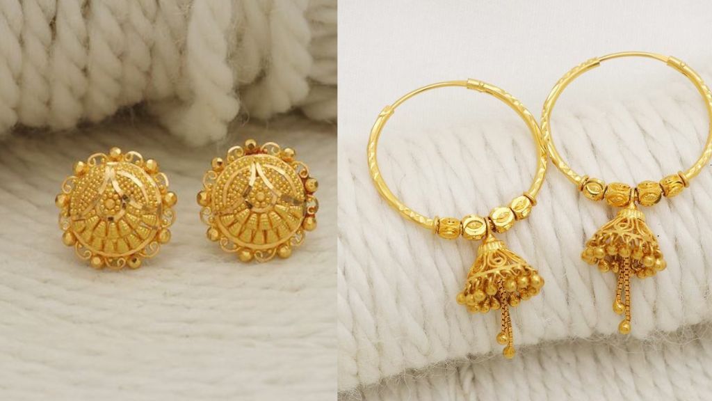 Real Gold Earrings