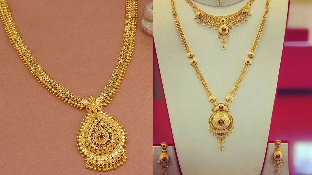 Wedding Gold Necklace Design