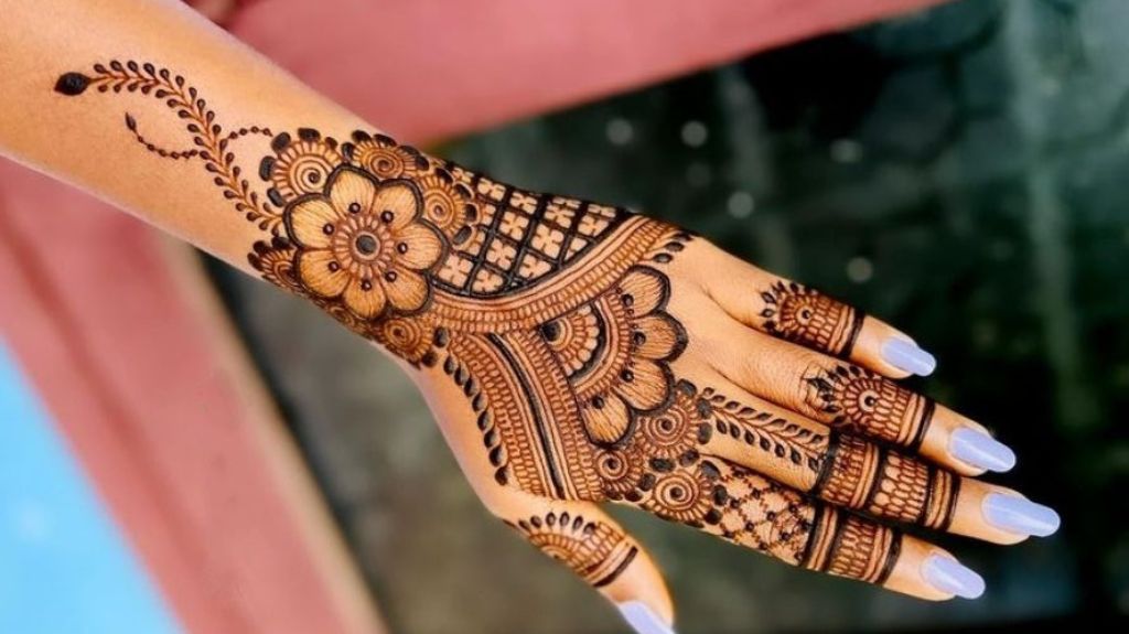 Mehandi ka Design Simple