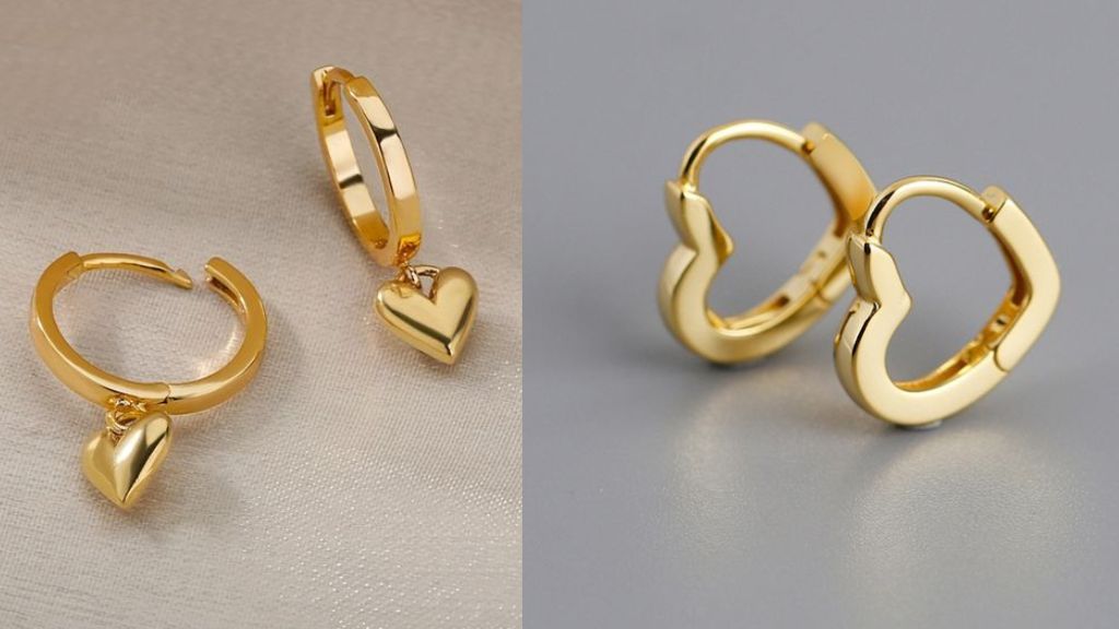 10k Gold Earrings for Girls