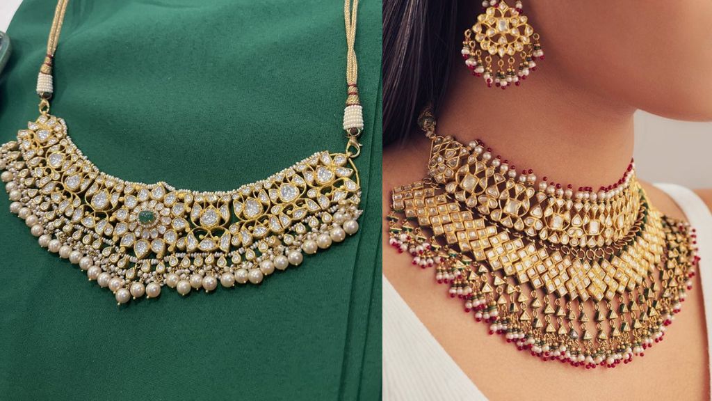 Kundan Gold Jewellery Set