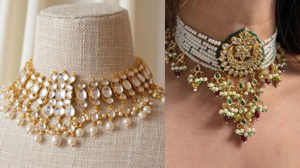 Kundan Gold Jewellery Set