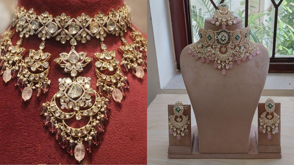 Kundan Gold Jewellery Set