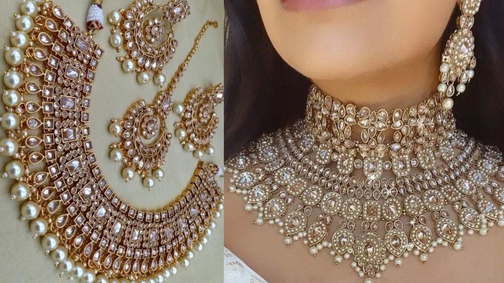 Kundan Gold Jewellery Set