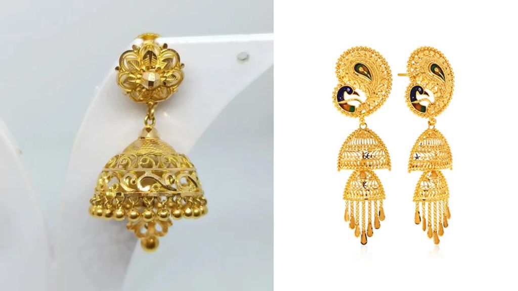 Sone ka Jhumka ka Design