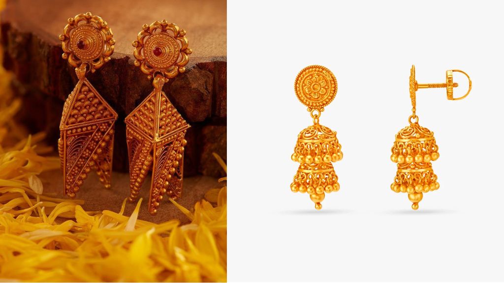 Sone ka Jhumka ka Design