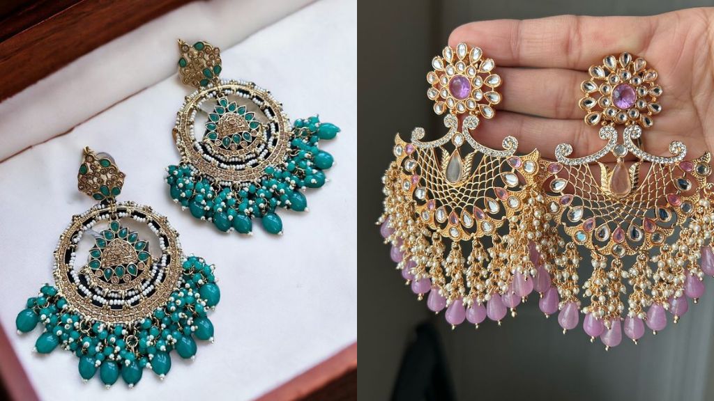 Kundan Polki Earrings