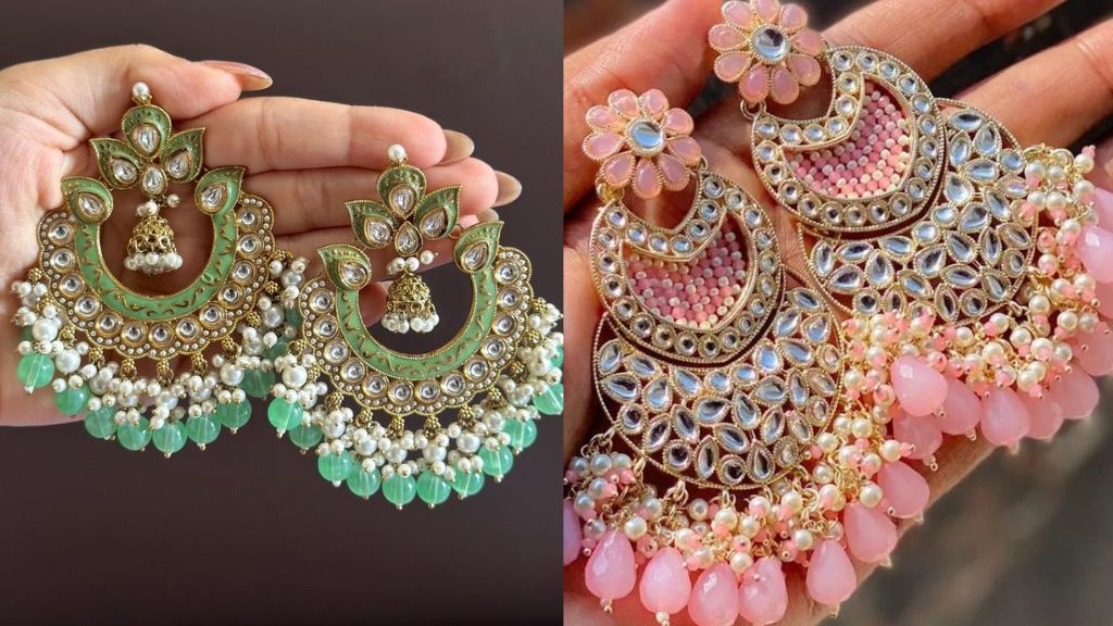 Kundan Polki Earrings