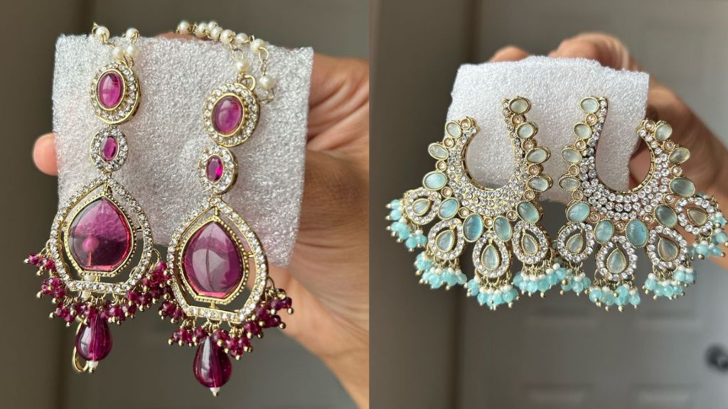 Kundan Polki Earrings