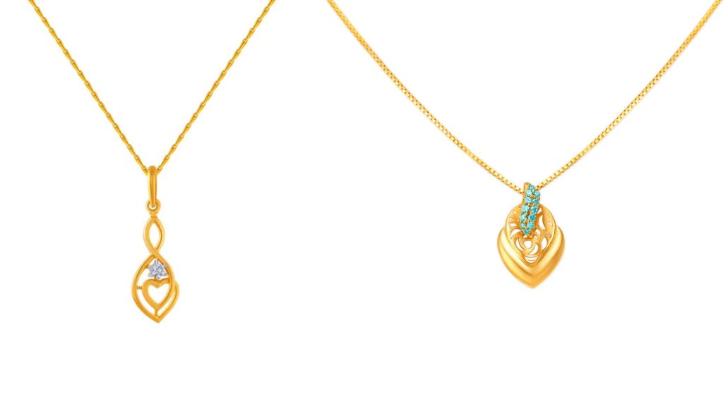 Gold Chain with Pendant