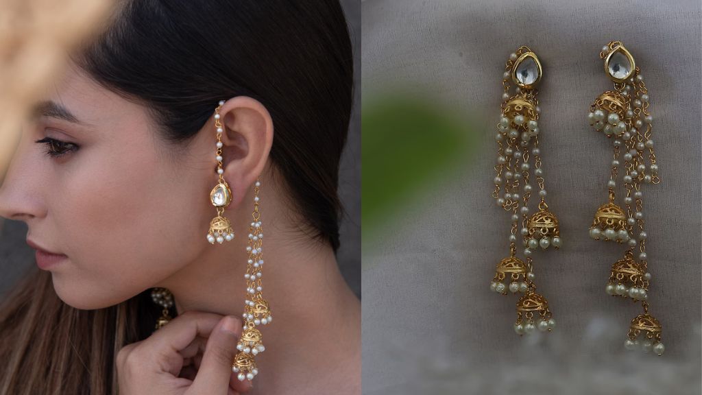 Devsena Style Earrings