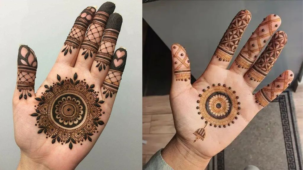 Round Mehndi Design