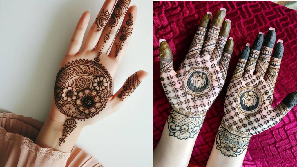 Round Mehndi Design