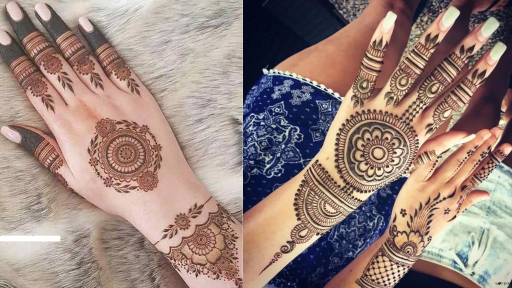 Round Mehndi Design