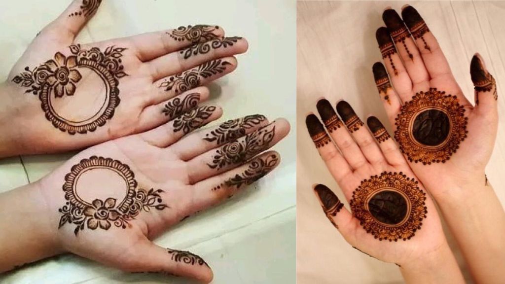 Round Mehndi Design