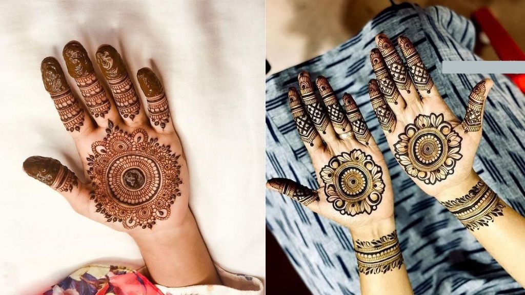 Round Mehndi Design